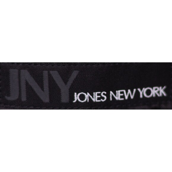 Jones New York 37R Black Solid Wool Three Button Sport Coat Blazer Jacket - Picture 9 of 13